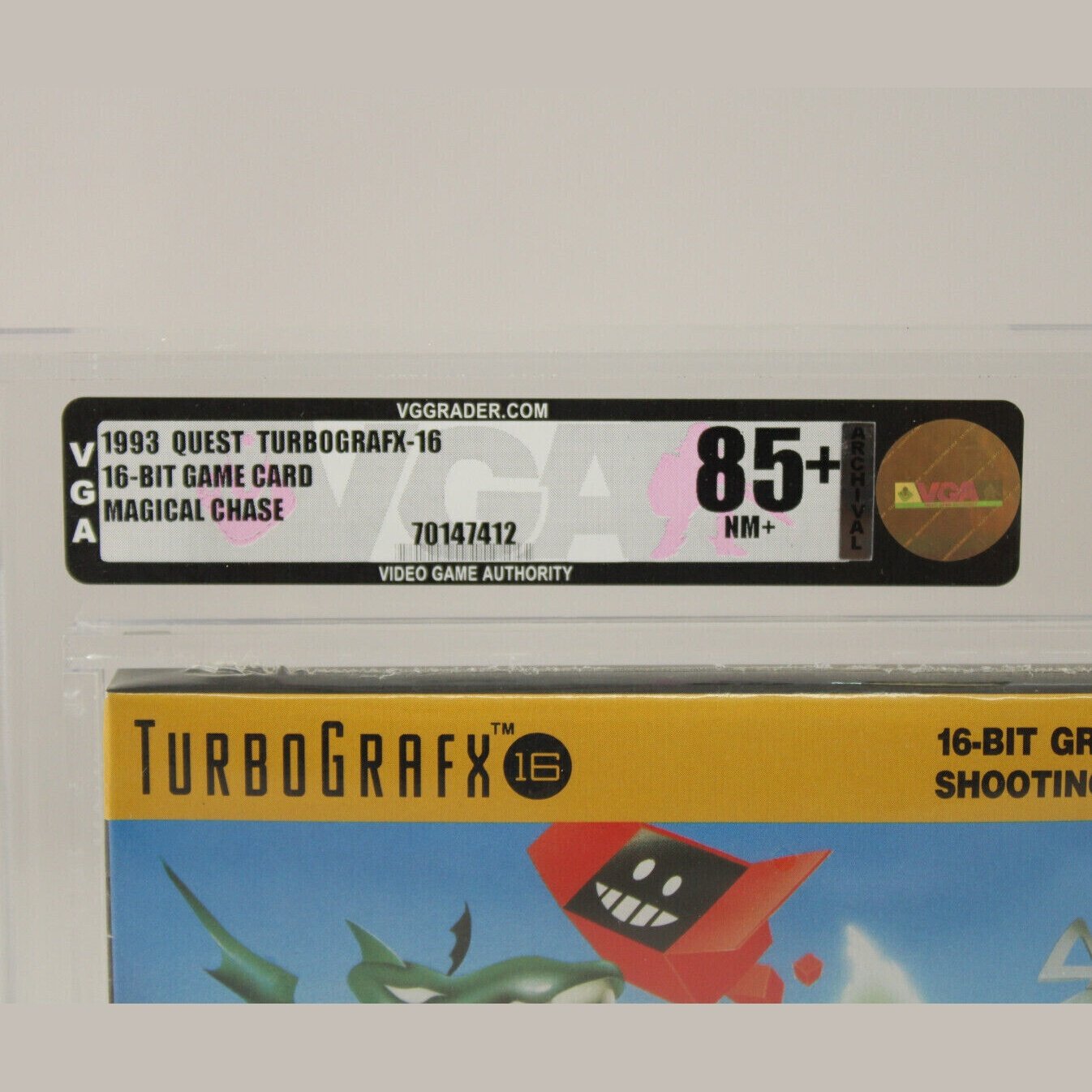 Magical Chase NEC TurboGrafx-16 TG16 New Factory Sealed VGA Graded Gold 85+ NM+