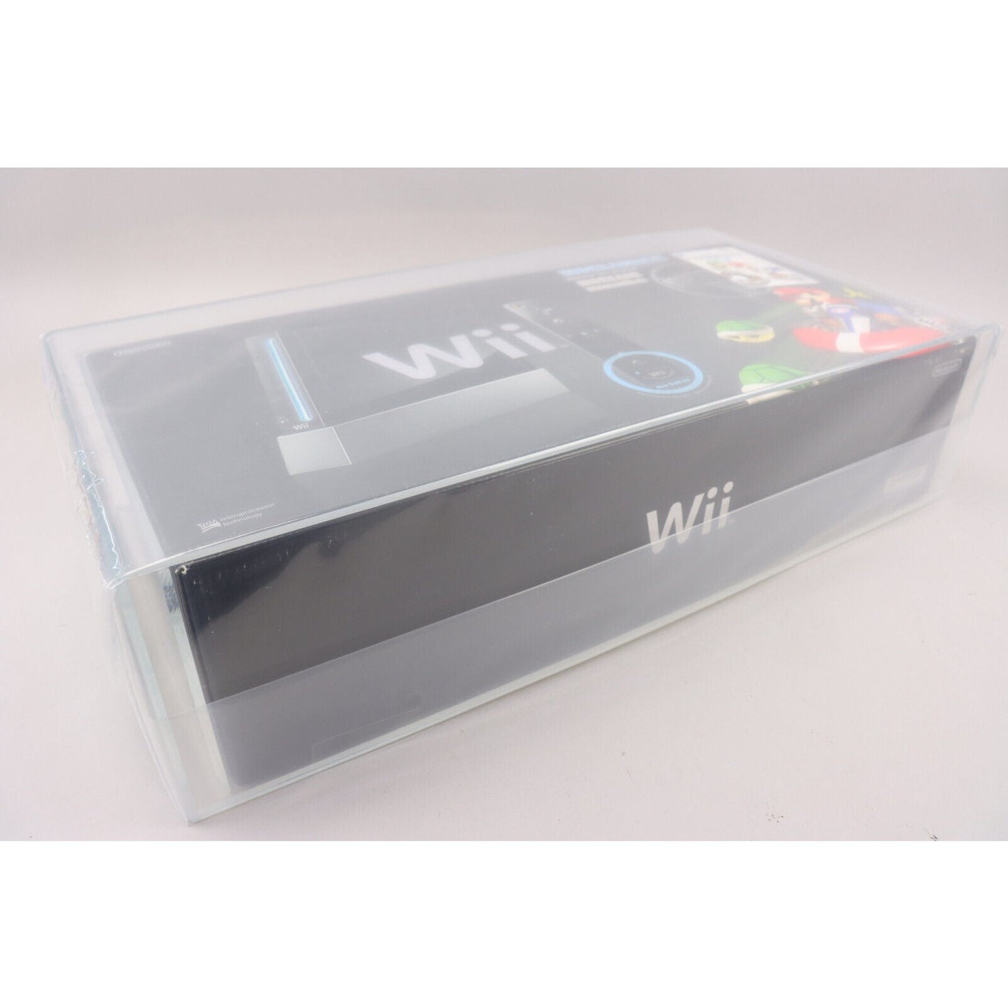 Brand New VGA Graded Black 2011 Nintendo Wii System Bundle w/Mario Kart Q70 EX+