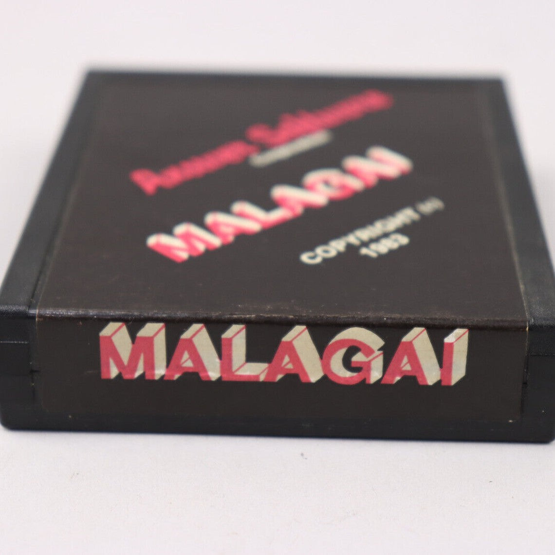 Ultra Rare R10 Atari 2600 Malagai Cartridge Only - 1983 Answer Software - Nice!