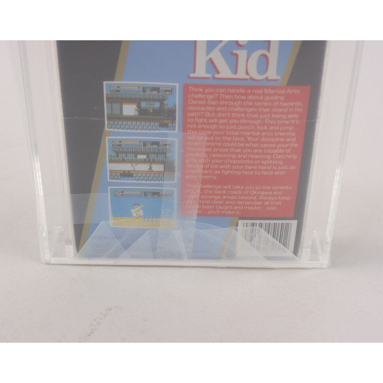 The Karate Kid Nintendo NES 1987 LJN New Factory Sealed VGA Graded 80 NM