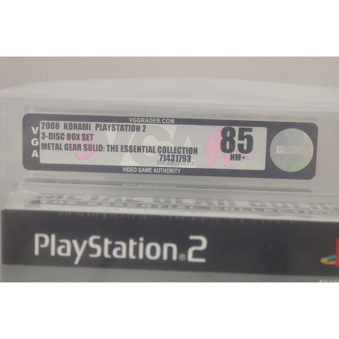 Metal Gear Solid: The Essential Collection PlayStation 2 PS2 Sealed VGA 85 NM+