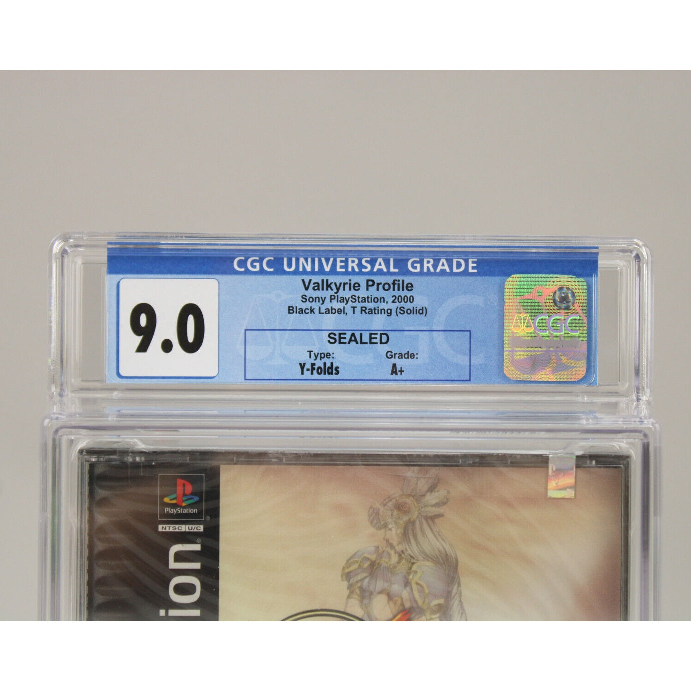Valkyrie Profile Sony PlayStation PS1 PSX 2000 New Sealed Black Label CGC 9.0 A+