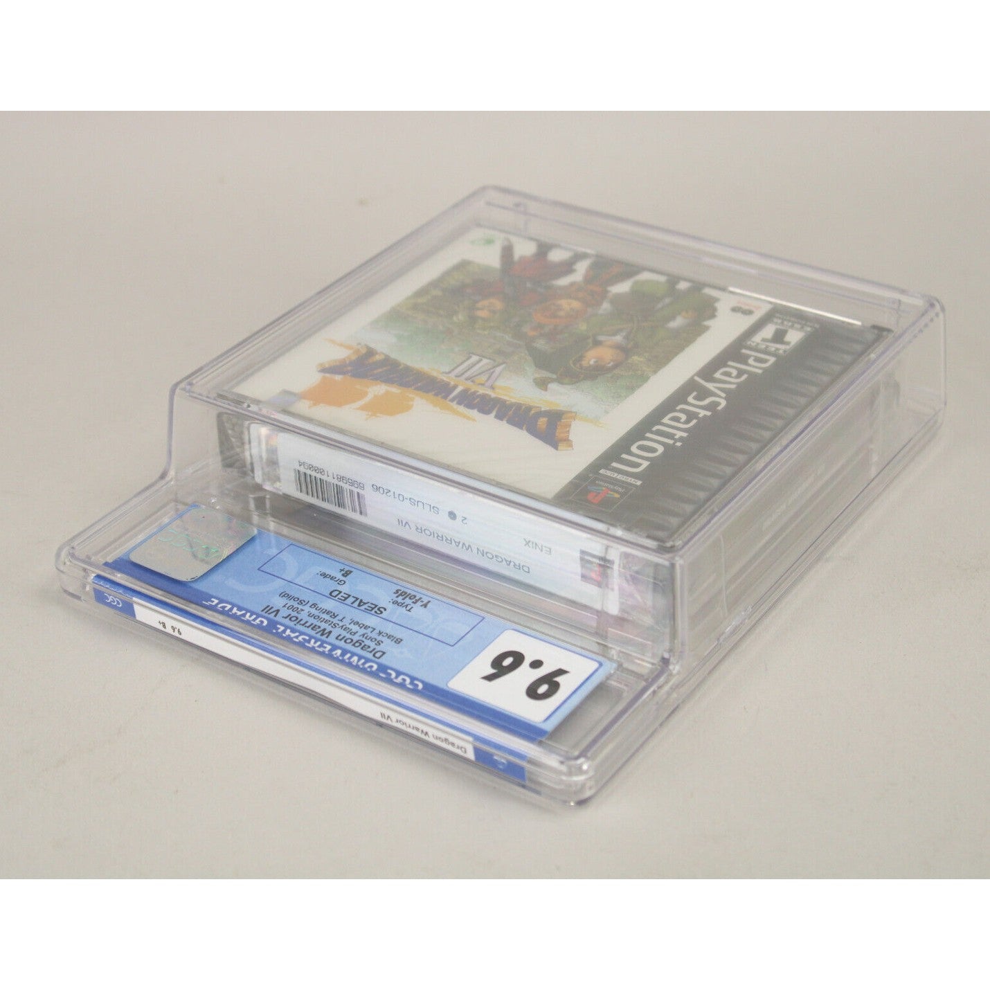 Dragon Warrior VII 7 Sony PlayStation PS1 PSX New Sealed Black Label CGC 9.6 B+