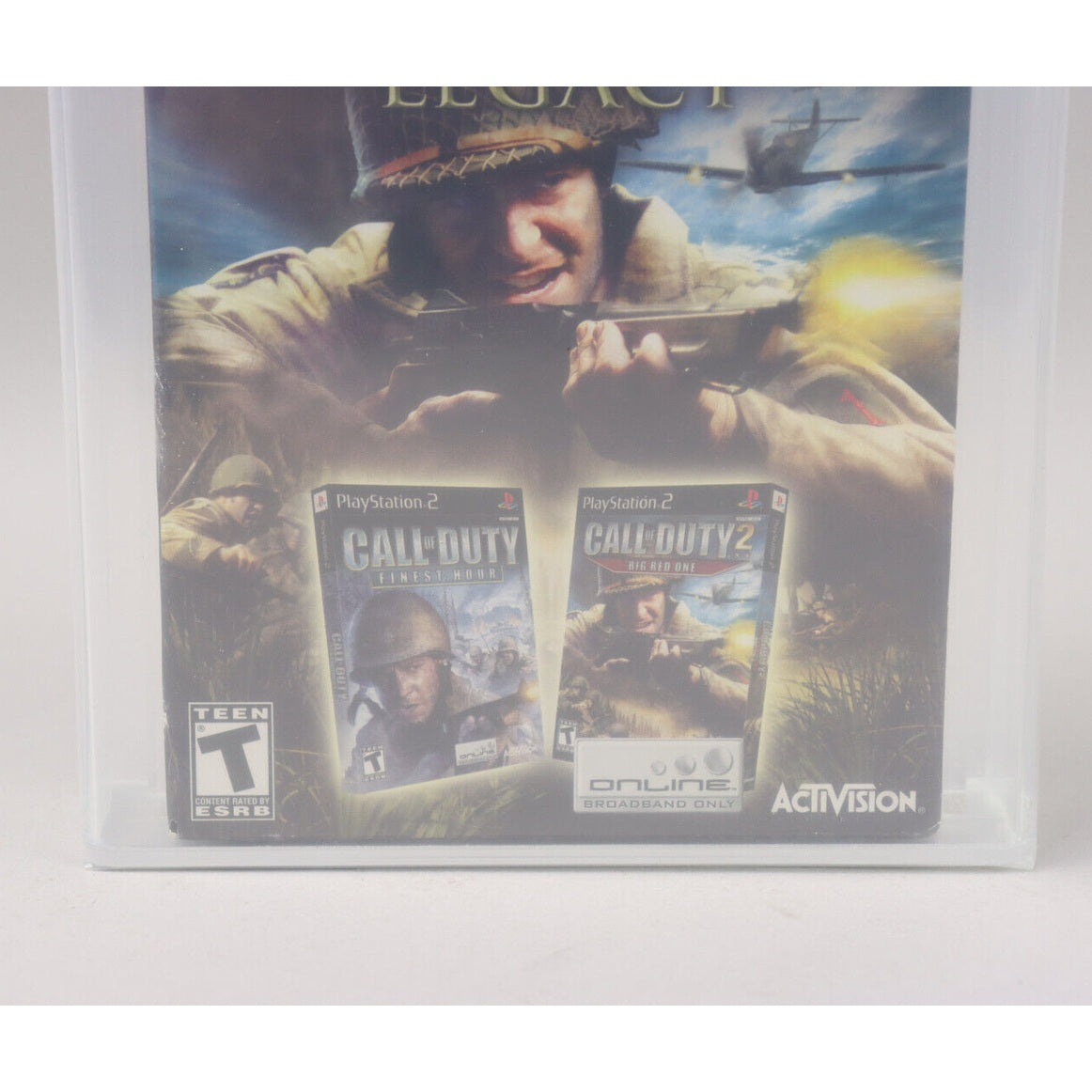 Call of Duty: Legacy Sony PlayStation 2 PS2 New Factory Sealed VGA Graded 80+ NM