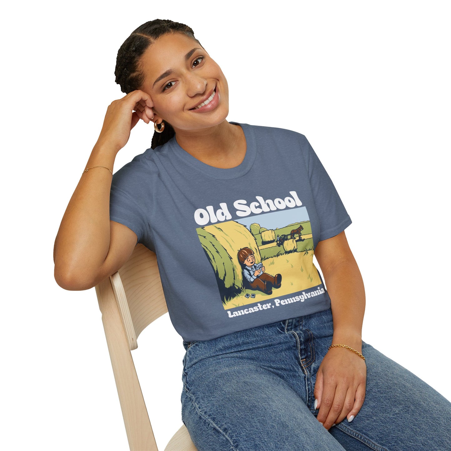 Old School Lancaster Unisex Softstyle T-Shirt