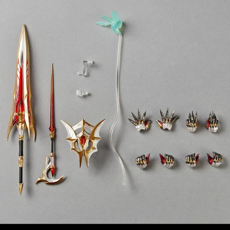 Monster Hunter Rise: Sunbreak Hunter Malzeno Armor Set Action Figure - Kaiyodo - Revoltech Amazing Yamaguchi NR021