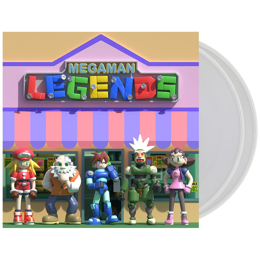 Mega Man Legends Soundtrack 2 LP Clear Vinyl