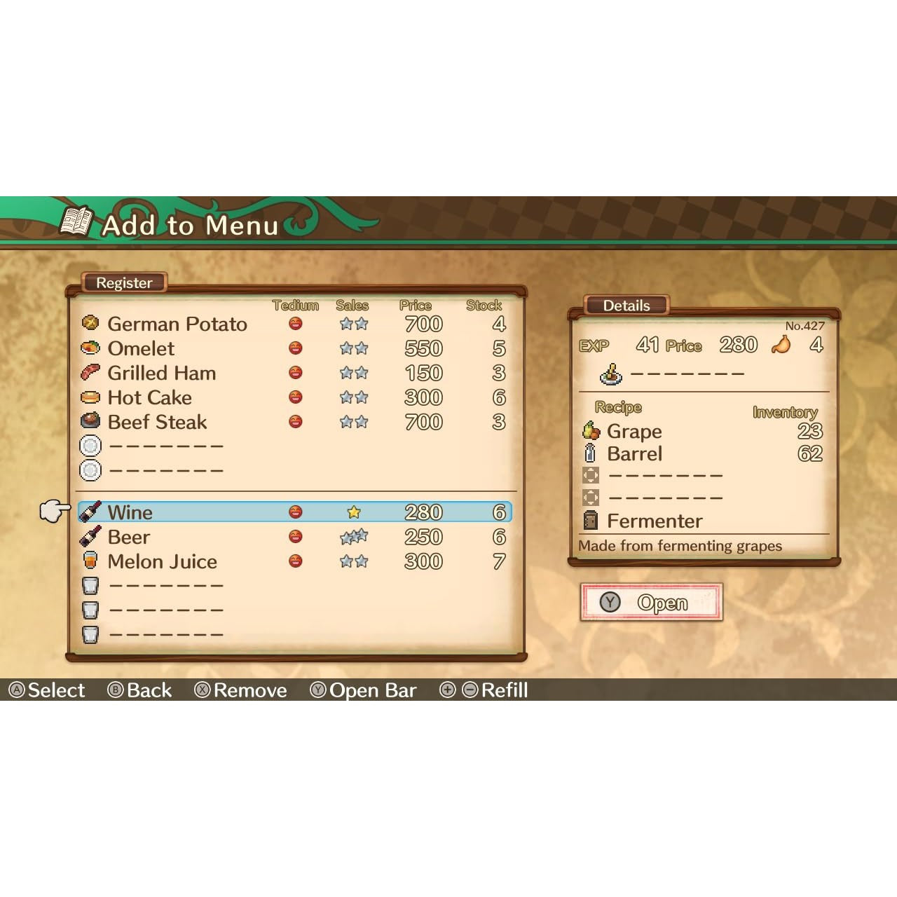 Adventure Bar Story - Nintendo Switch - PM Studios
