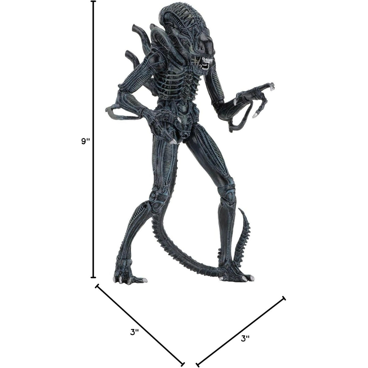 Aliens (1986) Ultimate Warrior Blue Alien 7" Scale Action Figure - NECA
