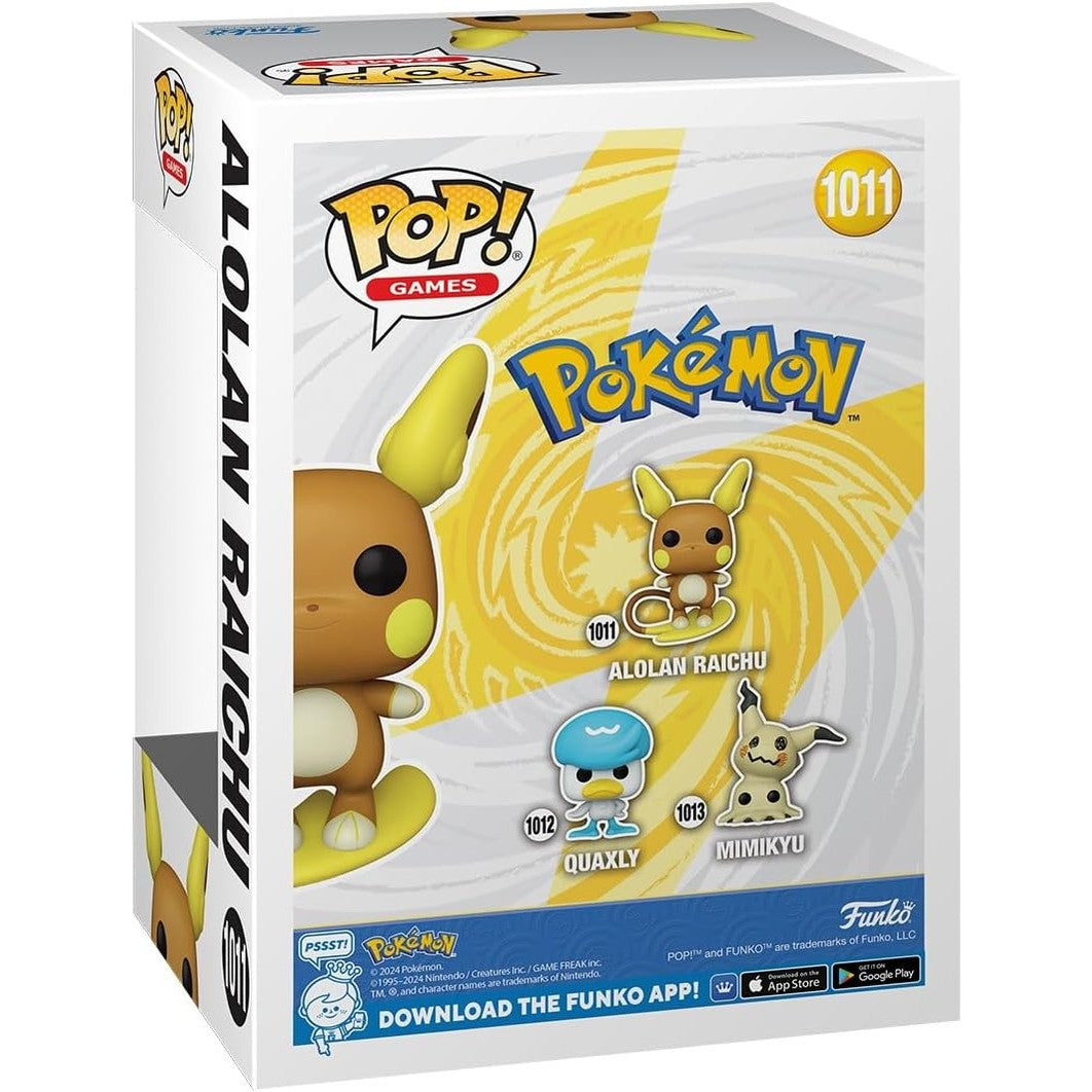 Pokemon Alolan Raichu Vinyl Figure - Funko - POP! Games #1011