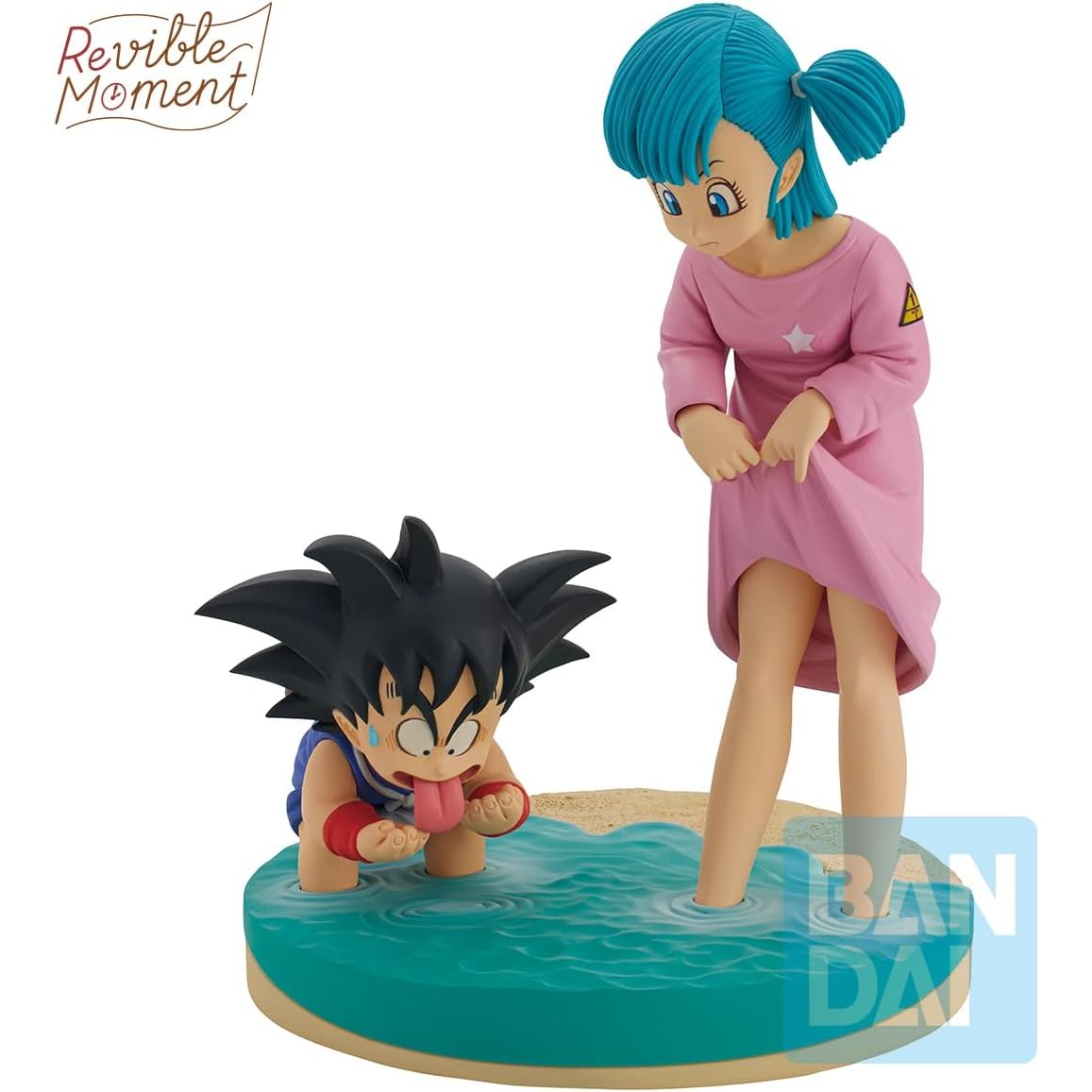 Dragon Ball Revible Moment Goku & Bulma Dragon History Figure - Bandai Spirits Ichibansho