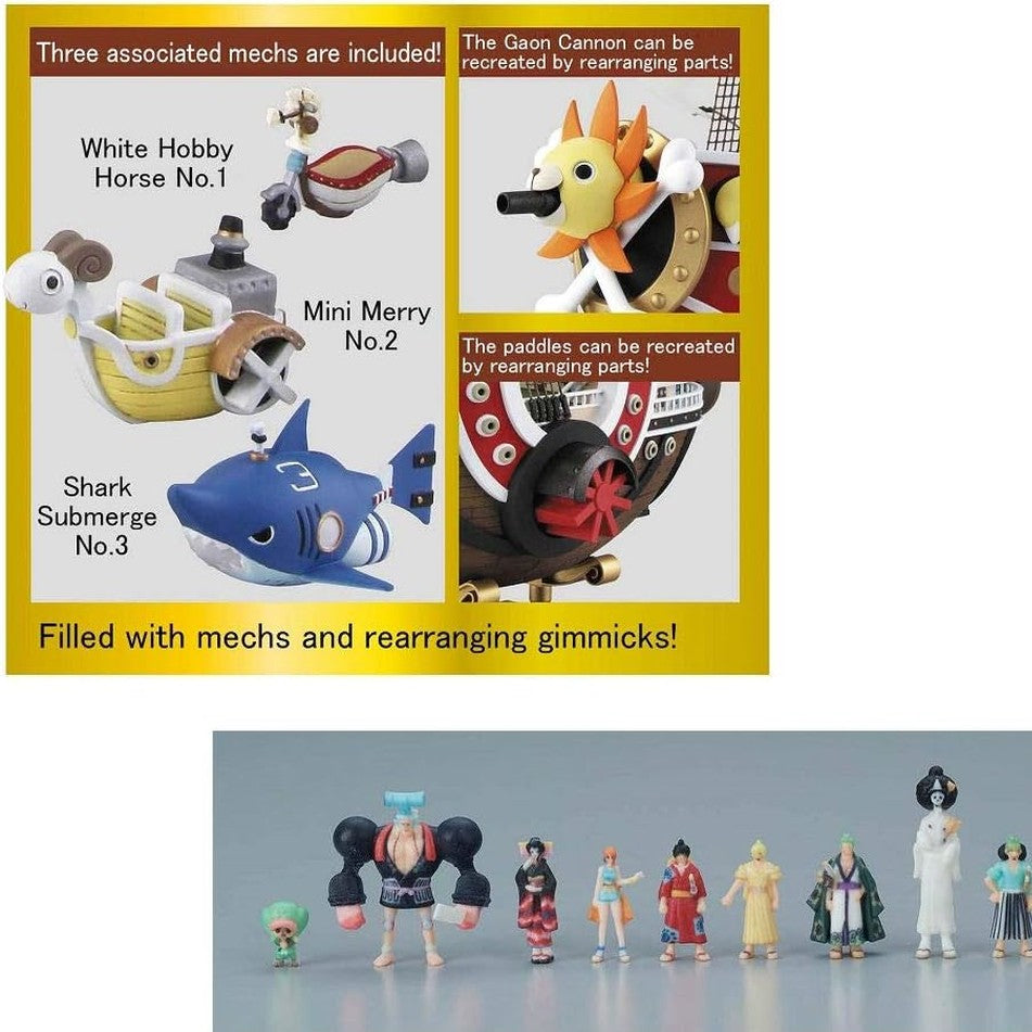One Piece Thousand Sunny Land of Wano Ver. Sailing Ship Model Kit - Bandai Spirits