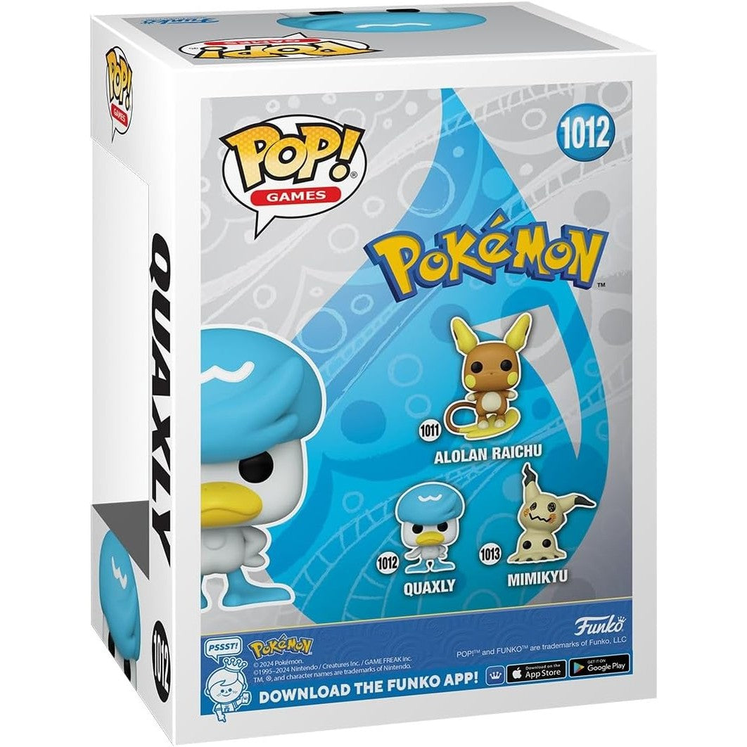 Pokemon Quaxly Vinyl Figure - Funko - POP! Games #1012