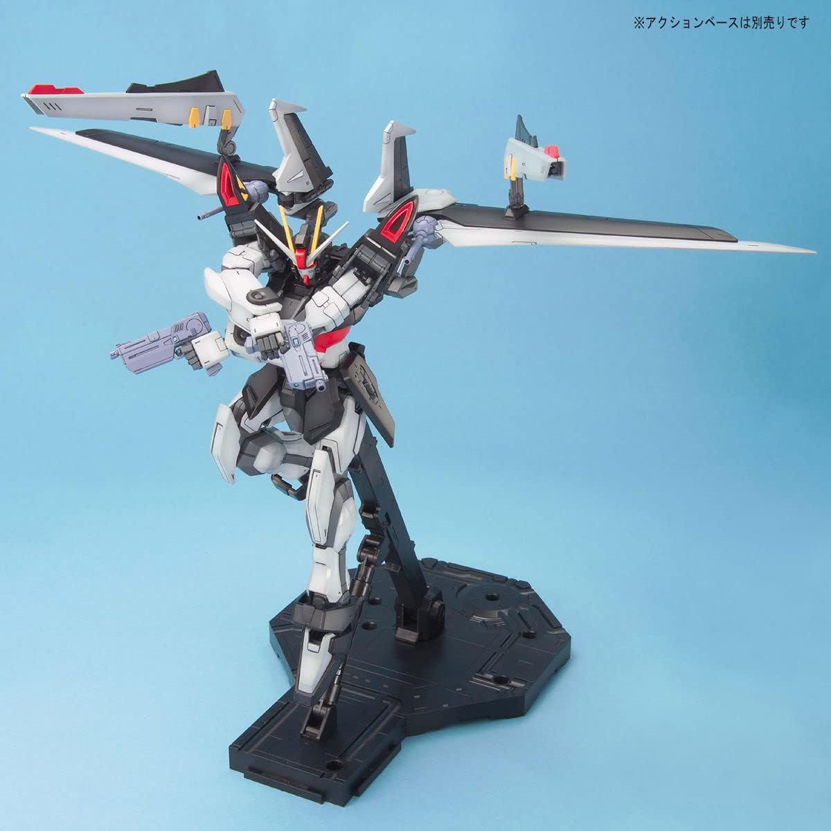 Mobile Suit Gundam SEED C.E. 73: Stargazer GAT-X105E+AQM/E-X09S Strike Noir Gundam Ver. A.N.I.M.E. Model Kit - Bandai Spirits - Robot Spirits