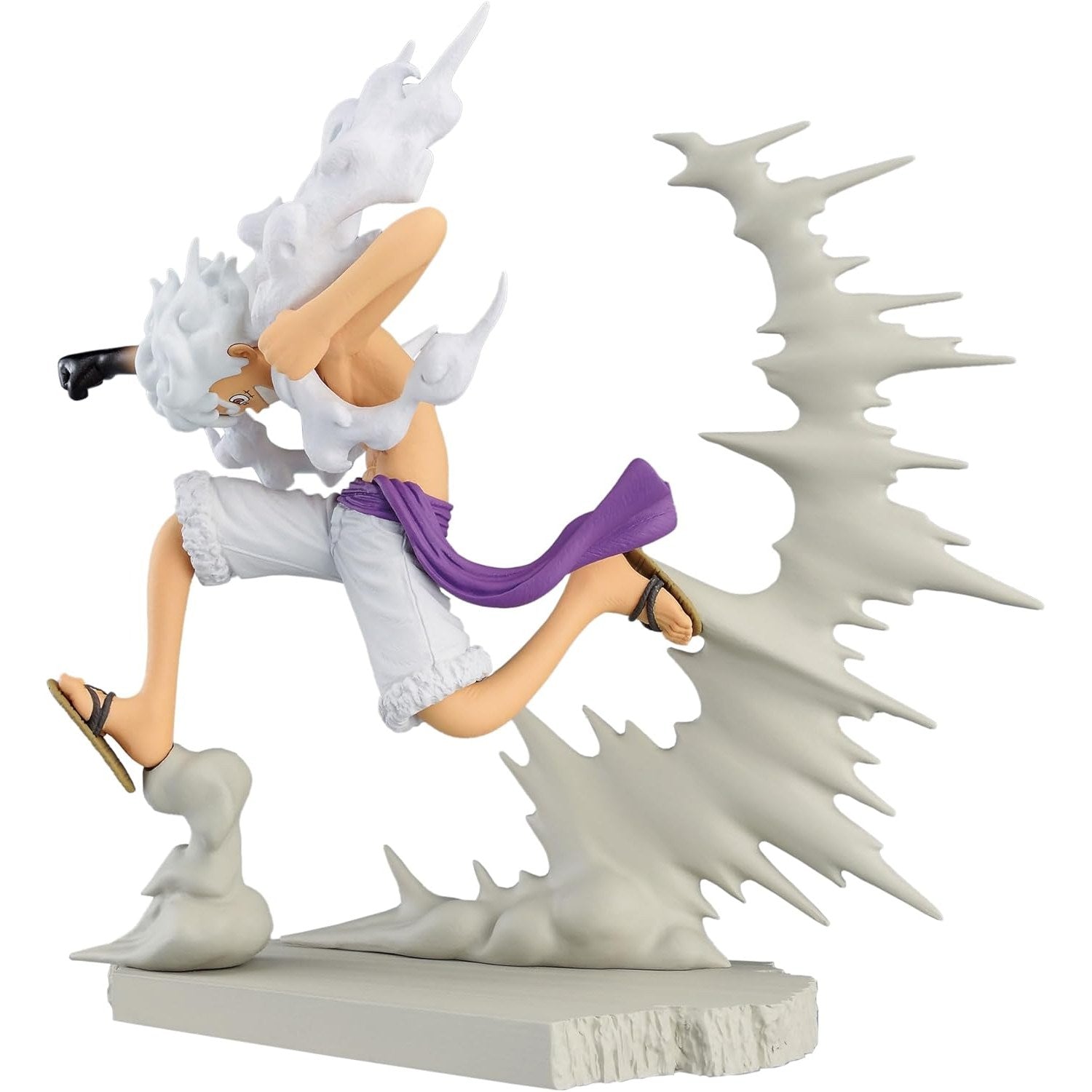 one piece luffy gear 5 anime One Piece Monkey D. Luffy Gear 5 Figure - Banpresto