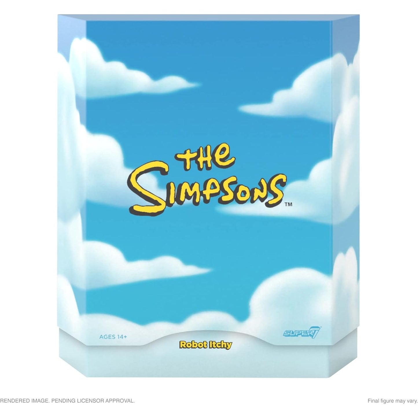 The Simpsons ULTIMATES! Robot Itchy Wave 1 Super7 Figure