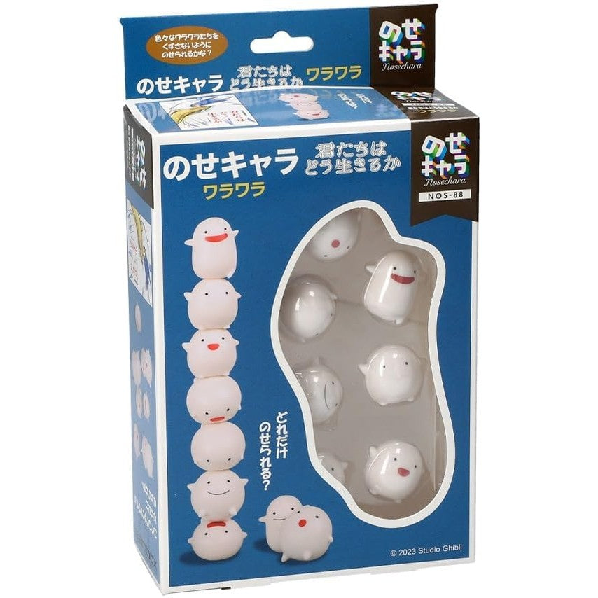 The Boy and the Heron Nosechara NOS-88 Warawara Stacking Figures - Ensky, Studio Ghibli