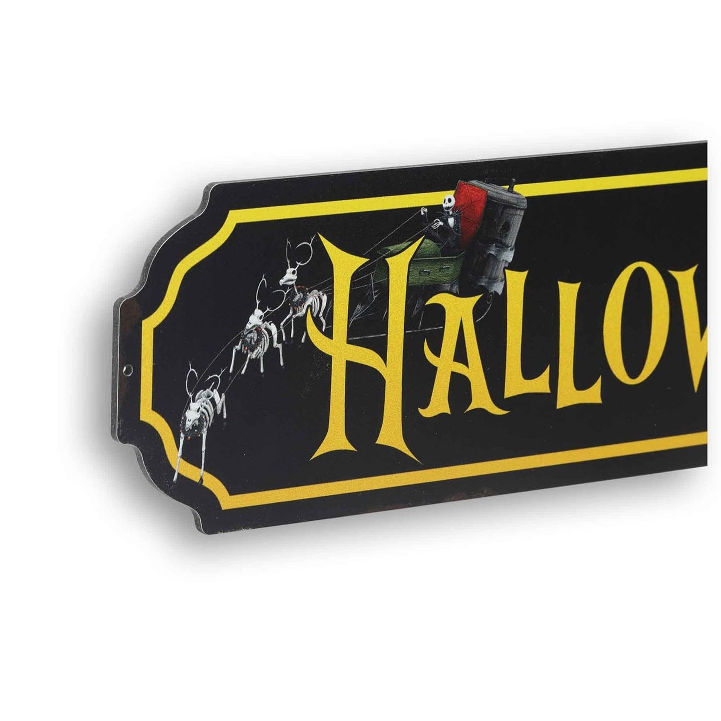 Nightmare Before Christmas Halloween Town Metal Sign - Disney, Open Road Brands