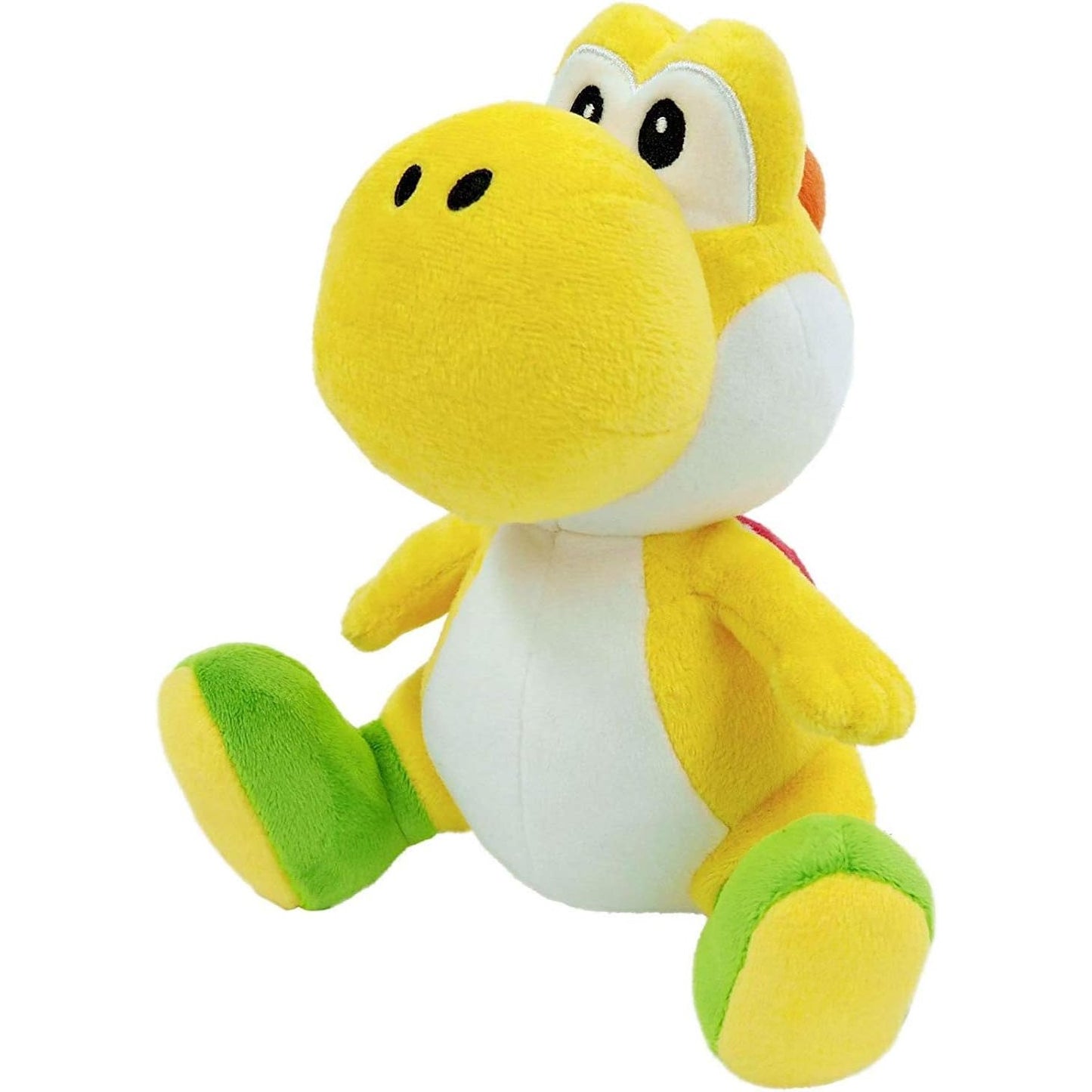 Super Mario Yellow Yoshi 7" Plush Toy - Little Buddy - All Star Collection
