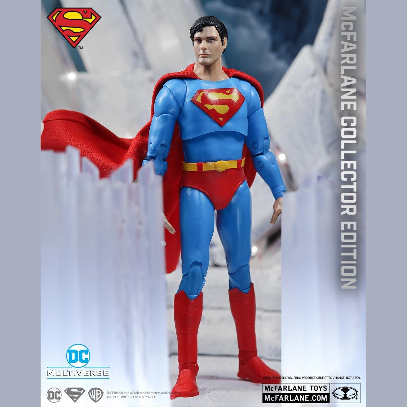Superman: The Movie 1978 Superman Collector's Edition Action Figure - McFarlane Toys - DC Multiverse Wave 8