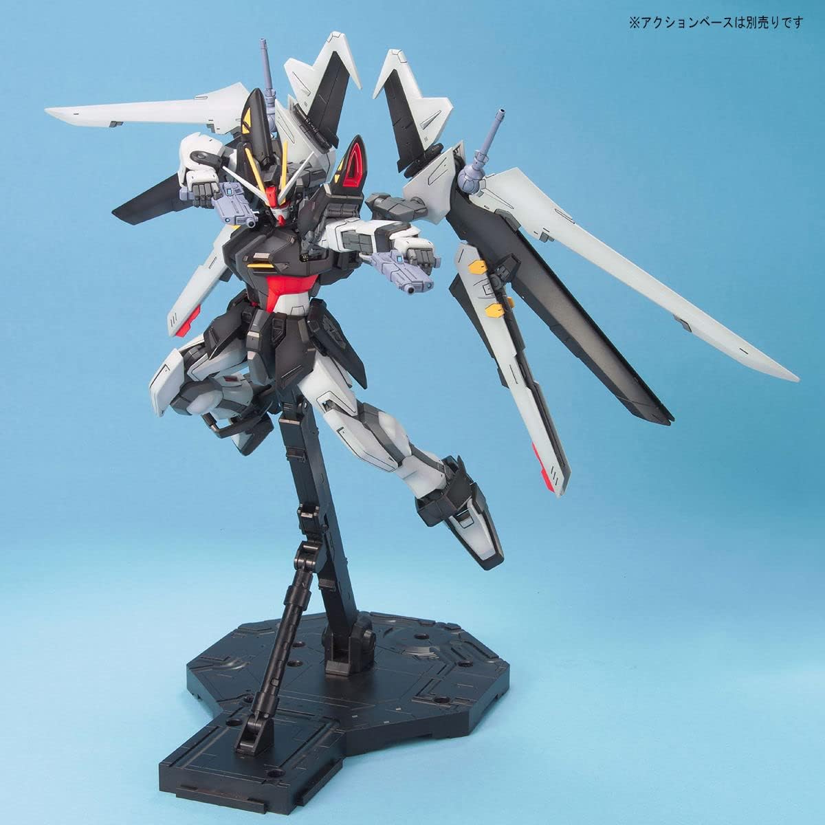 Mobile Suit Gundam SEED C.E. 73: Stargazer GAT-X105E+AQM/E-X09S Strike Noir Gundam Ver. A.N.I.M.E. Model Kit - Bandai Spirits - Robot Spirits