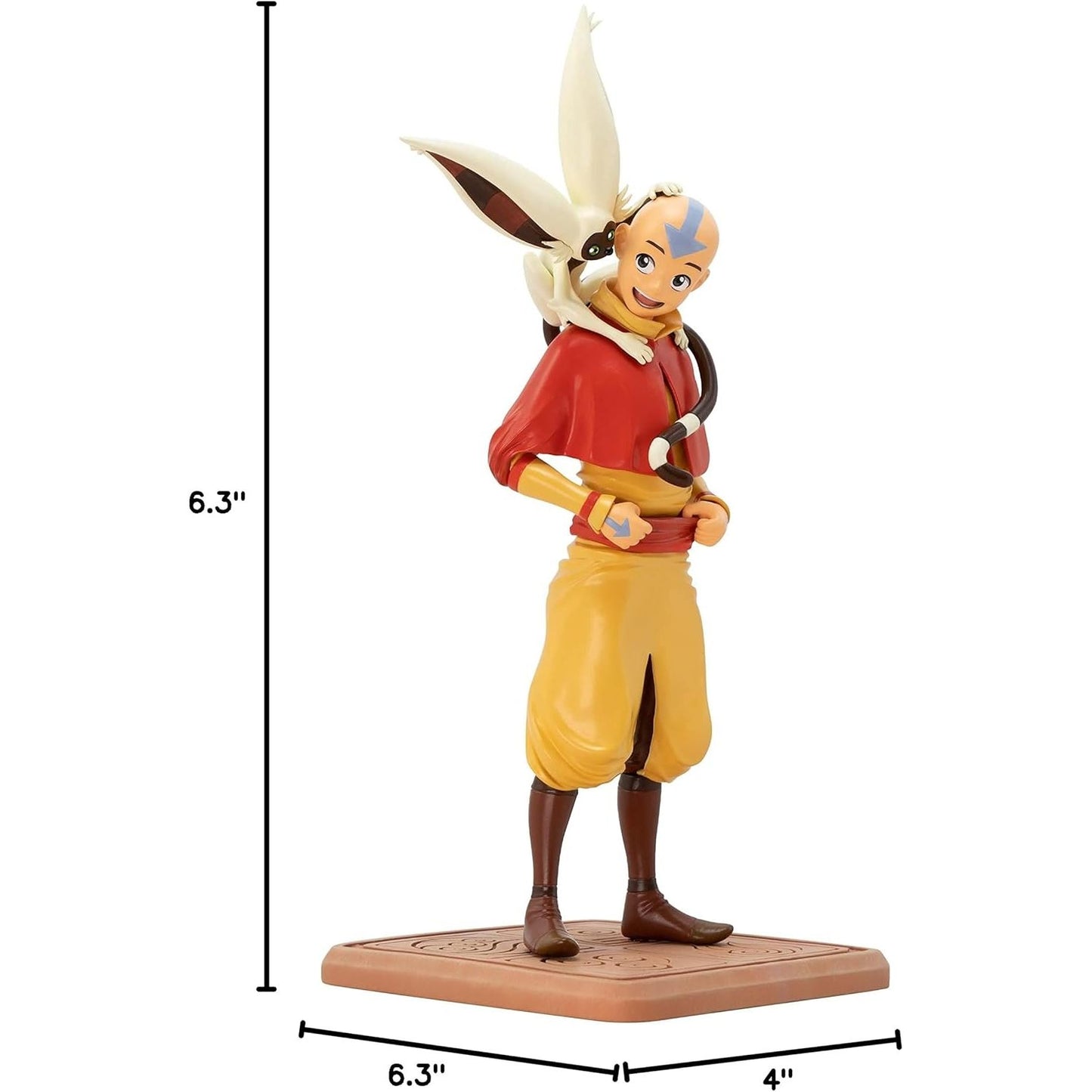 Avatar: The Last Airbender Aang Anime Statue Figure - ABYstyle Super Figure Collection