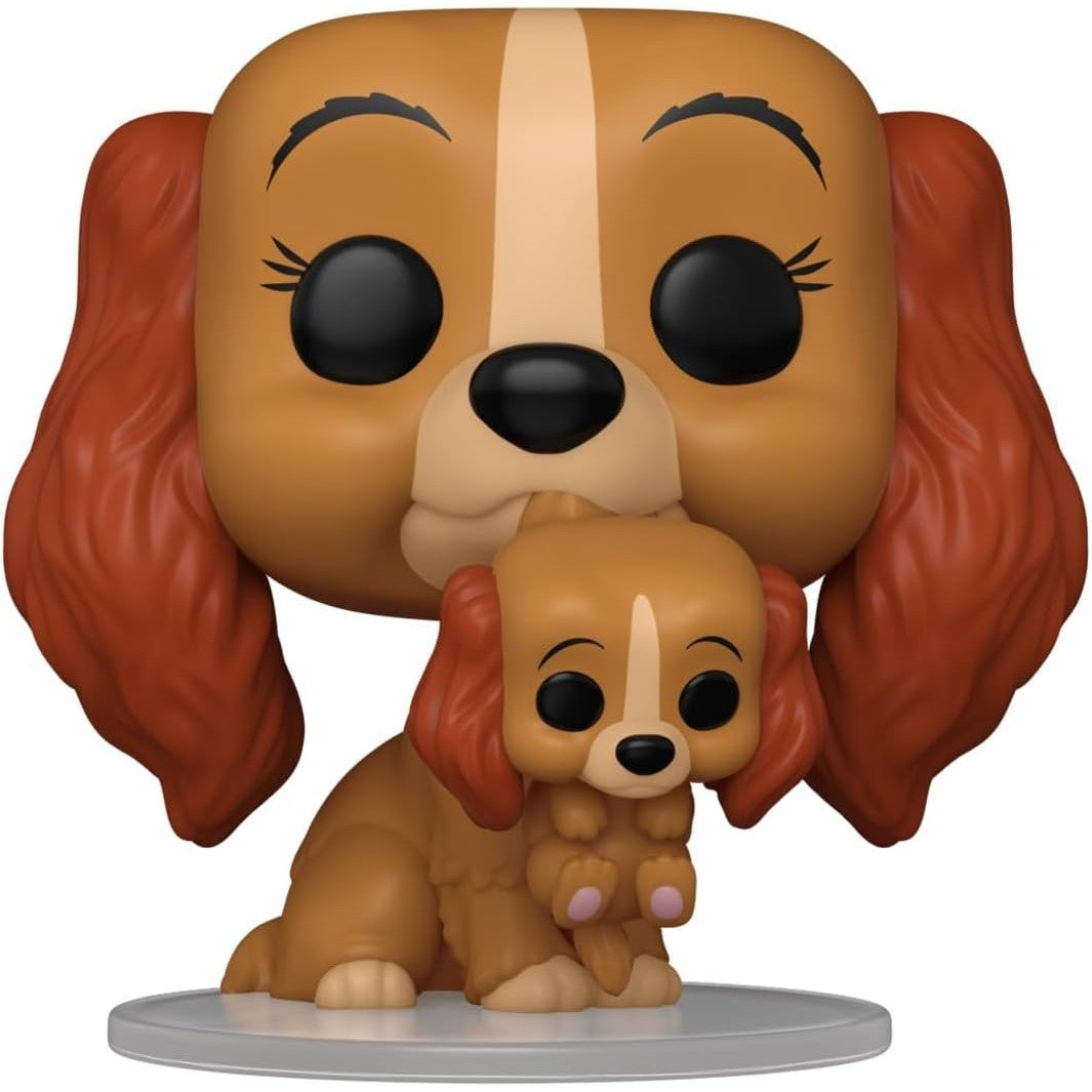Lady and the Tramp Lady with Puppy Vinyl Figure - Funko - POP! Disney #1553