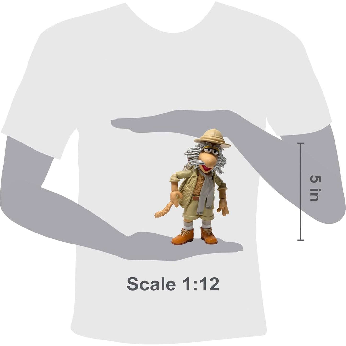 Jim Henson's Fraggle Rock: Back to the Rock Uncle Traveling Matt 1/12 Action Figure - Boss Fight Studio