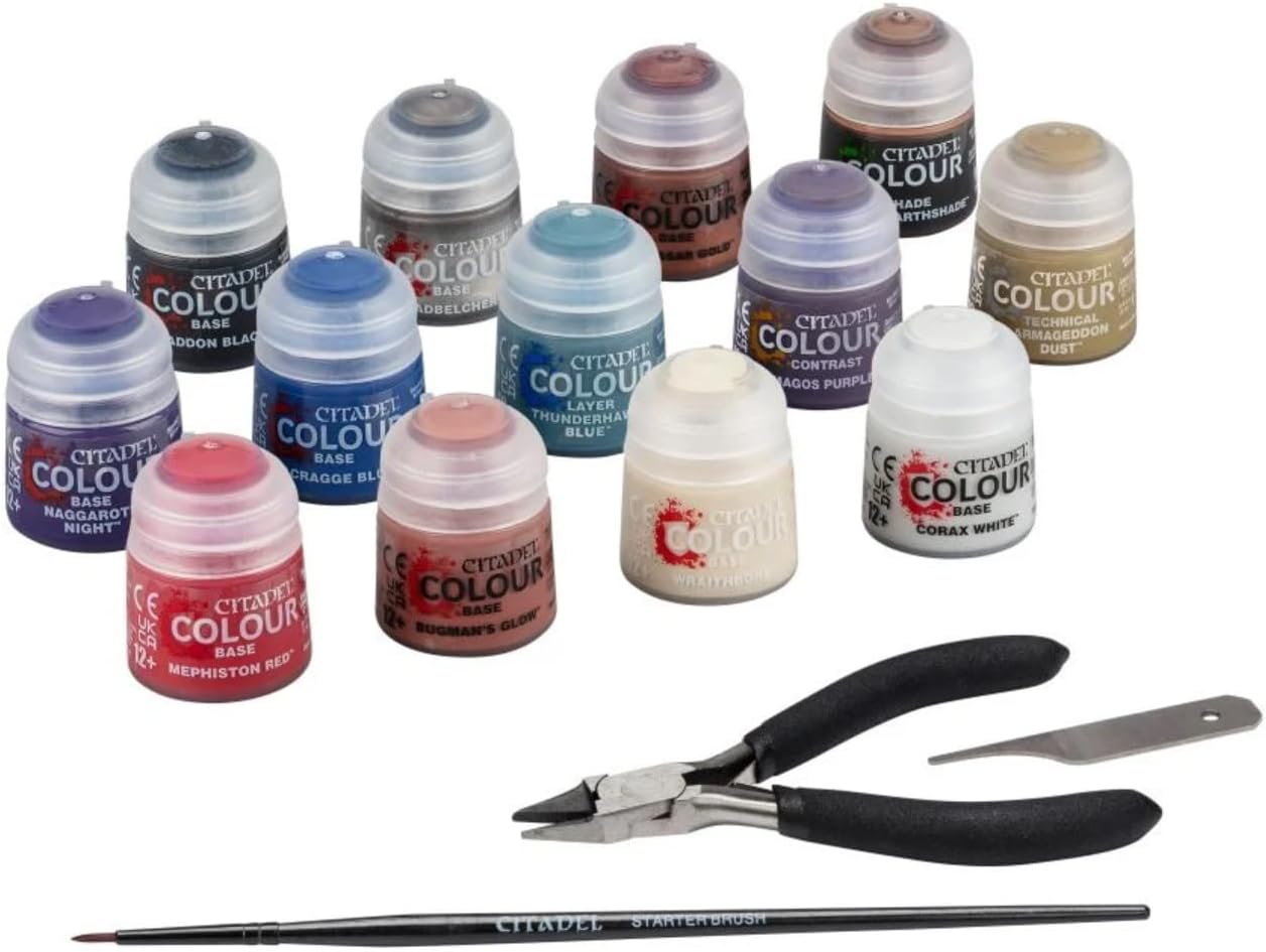 Warhammer 40,000 Paints + Tools Set - Games Workshop