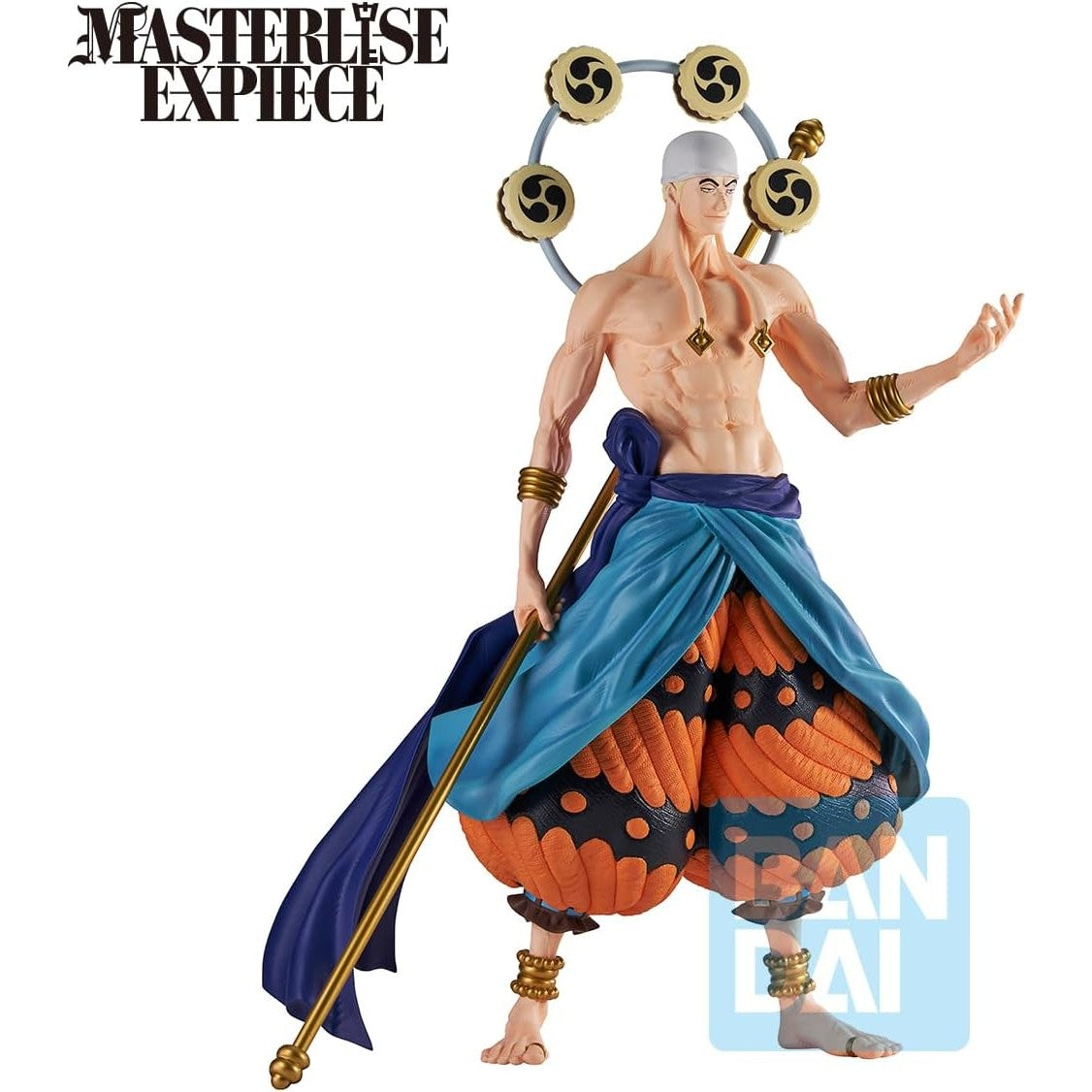 One Piece Enel The Greatest Battle Ver. Statue Figure - Bandai Spirits - Ichibansho Masterlise