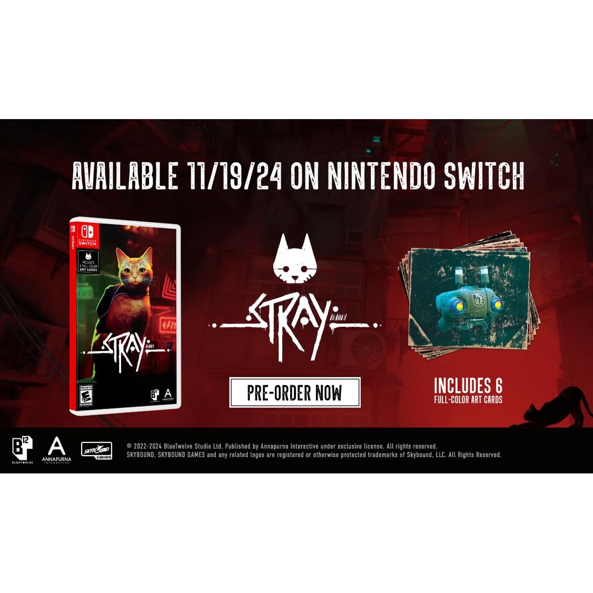 Stray - Nintendo Switch - Skybound Games