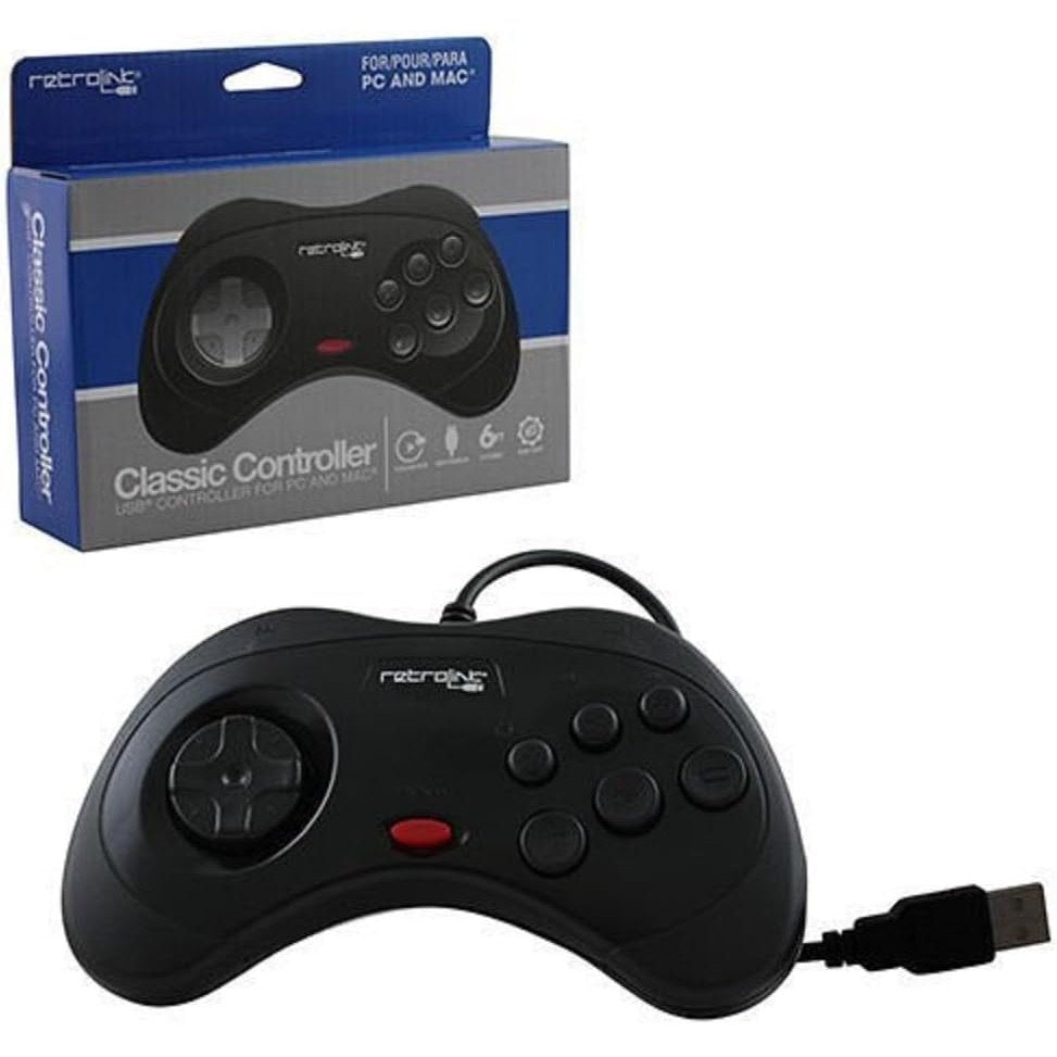 Retrolink Classic Controller SEGA Saturn Style - PC & Mac USB - Retro-Bit