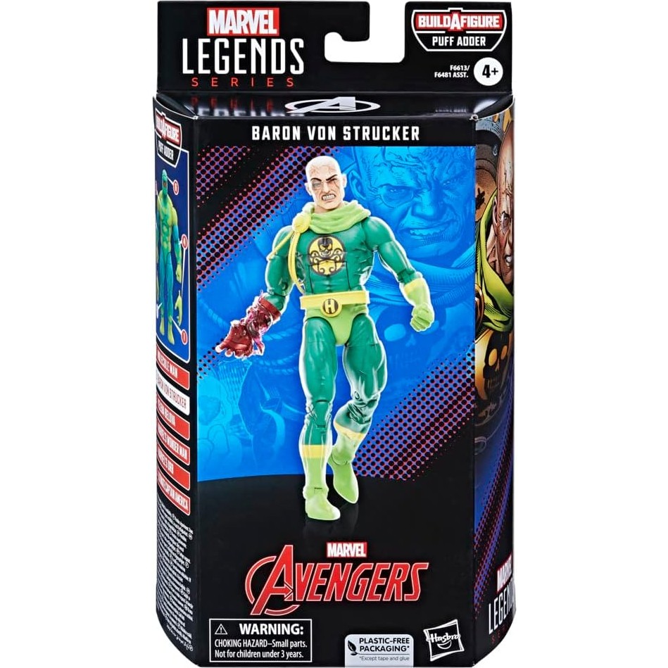 Marvel Baron Von Strucker Legends Series Figure