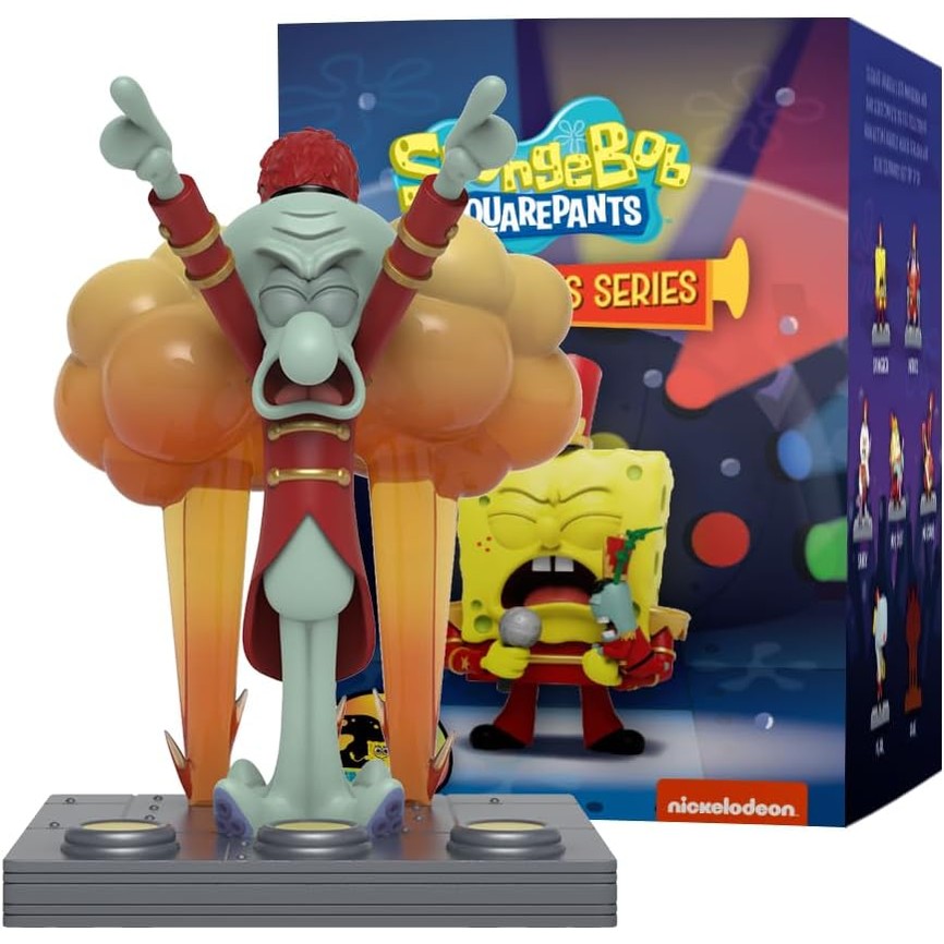 Spongebob Squarepants Band Geek Series Blind Box - 1 Random Figure of 7 Possible Designs - Mighty Jaxx