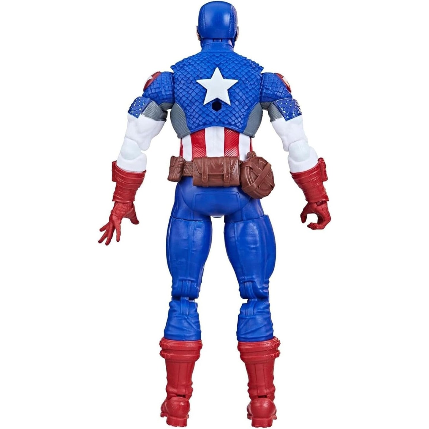 Avengers Ultimate Captain America Action Figure - Hasbro Marvel Legends Series, Puff Adder BAF