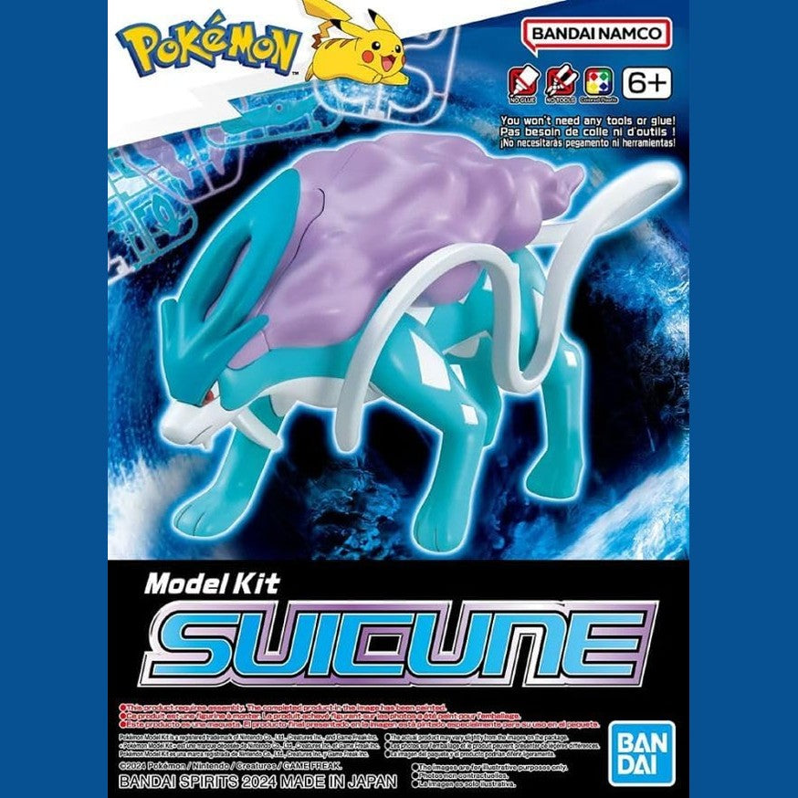 Pokemon Suicune Figure Model Kit - Bandai Namco