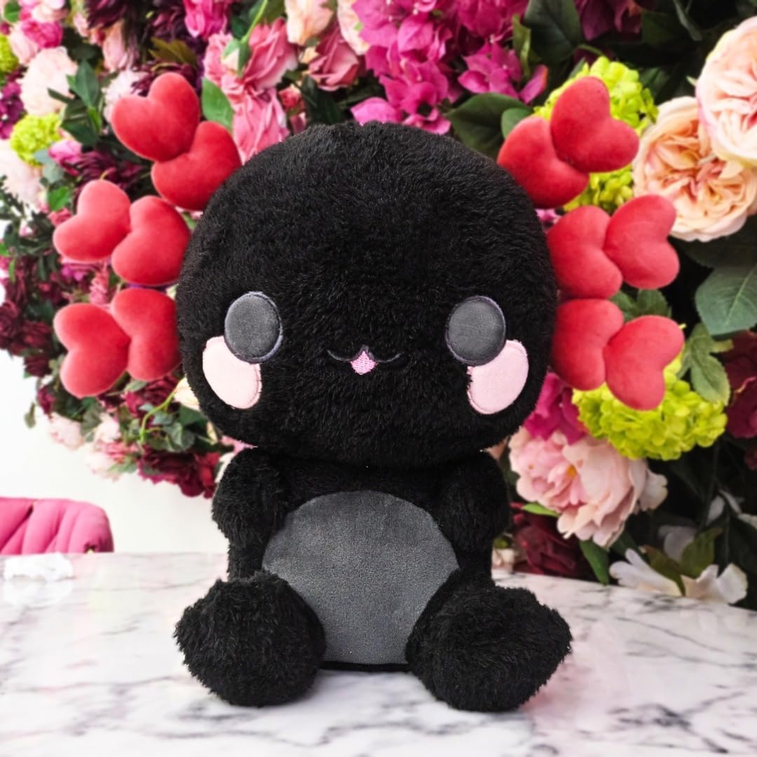 PlushGoals Nola the Nocturnal Axolotl Plush - Cute Stuffed Animal - Cuddle Barn