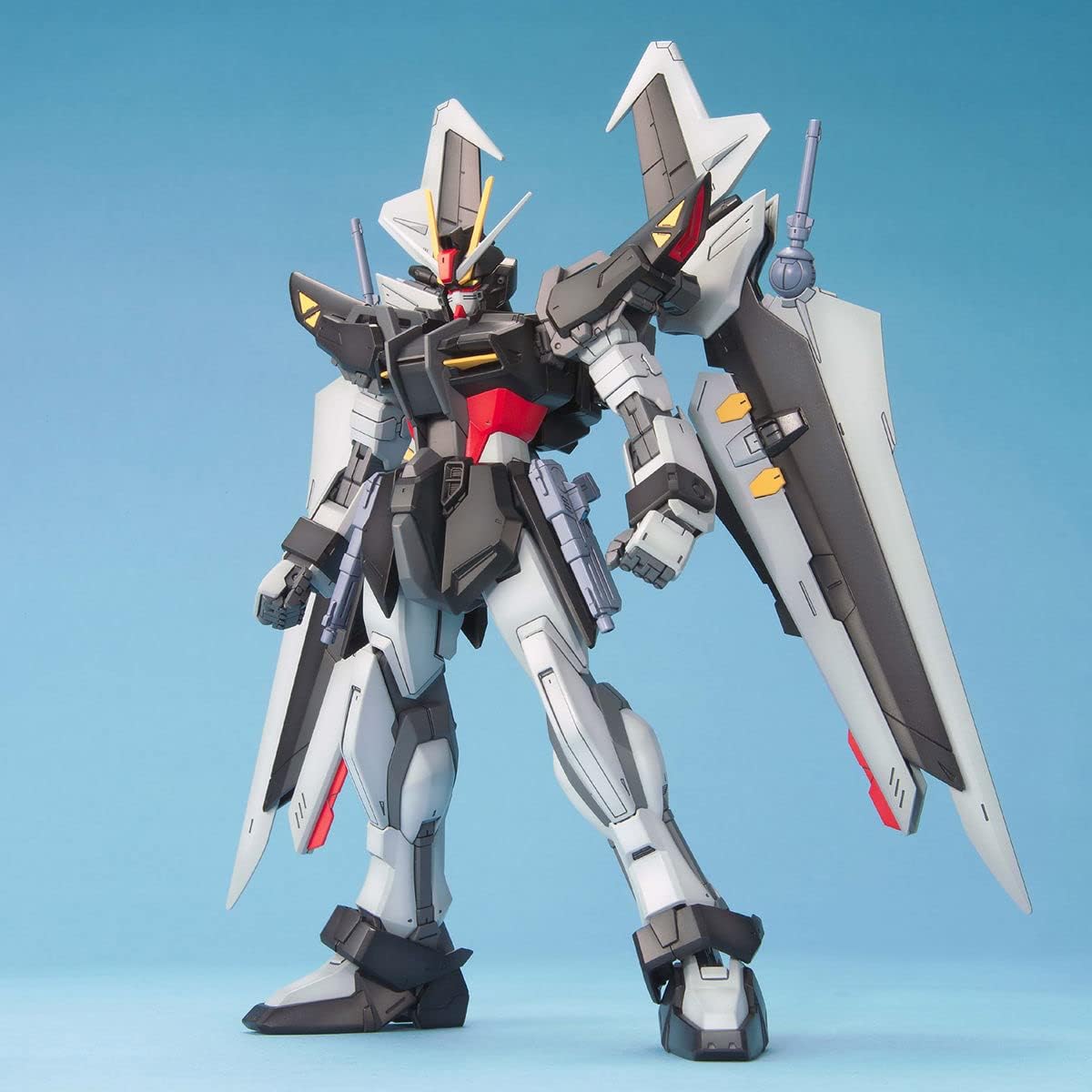 Mobile Suit Gundam SEED C.E. 73: Stargazer GAT-X105E+AQM/E-X09S Strike Noir Gundam Ver. A.N.I.M.E. Model Kit - Bandai Spirits - Robot Spirits