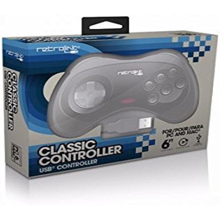 Retrolink Classic Controller SEGA Saturn Style - PC & Mac USB - Retro-Bit