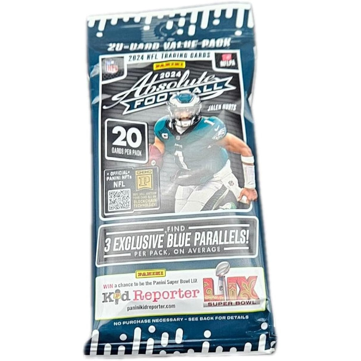 2024 Absolute Football NFL Jumbo Value Pack - 20 Cards - Panini
