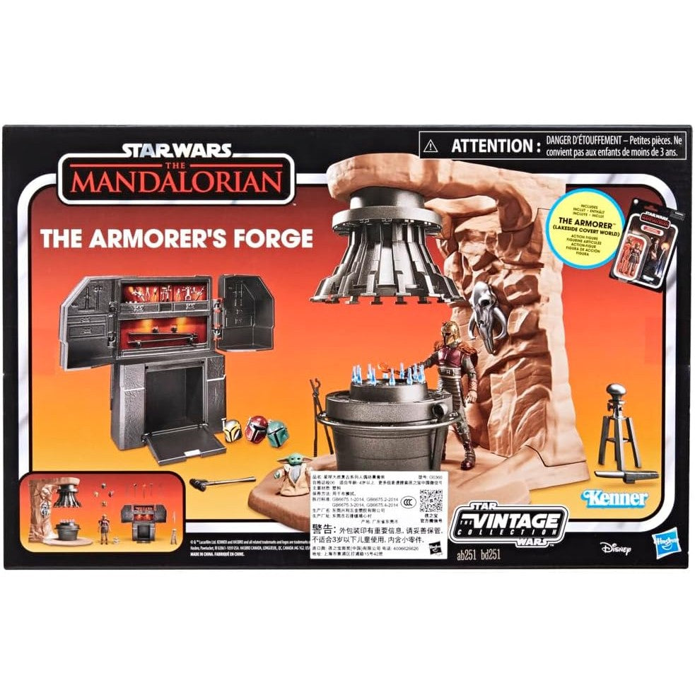 Star Wars: The Mandalorian The Armorer's Forge Playset - Hasbro - Star Wars: The Vintage Collection