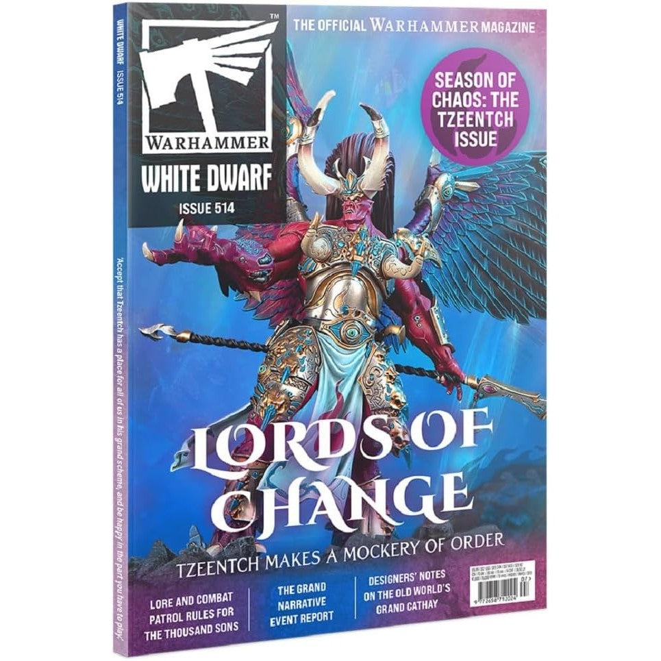 Warhammer White Dwarf Magazine - Issue 515, July 2025 - Season of Chaos: The Tzeentch Issue