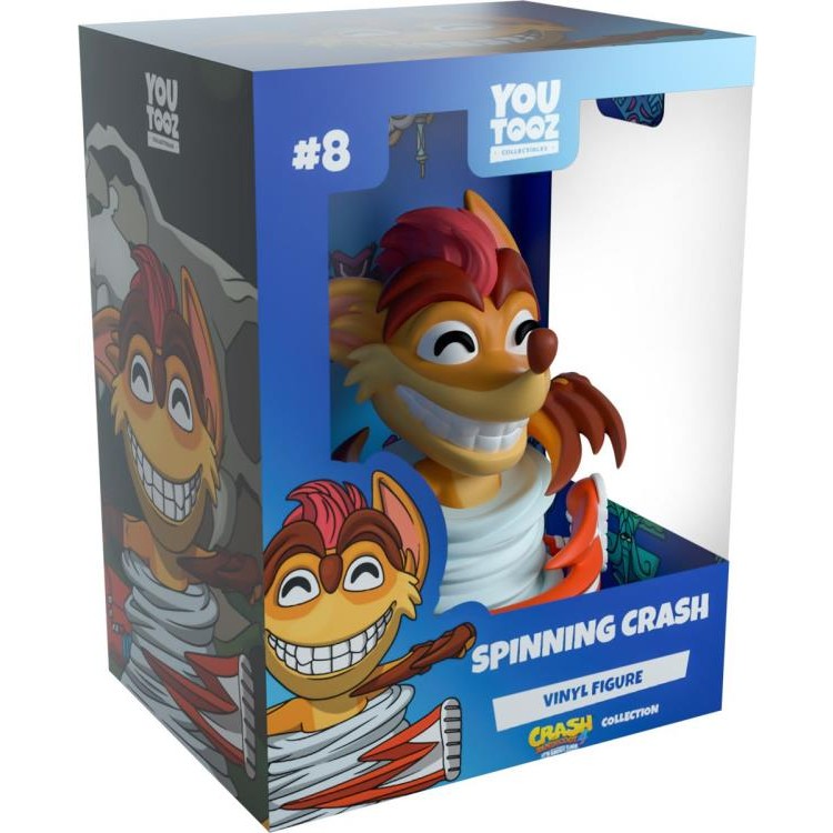 Crash Bandicoot 4: It's About Time Spinning Crash Vinyl Figure - Youtooz