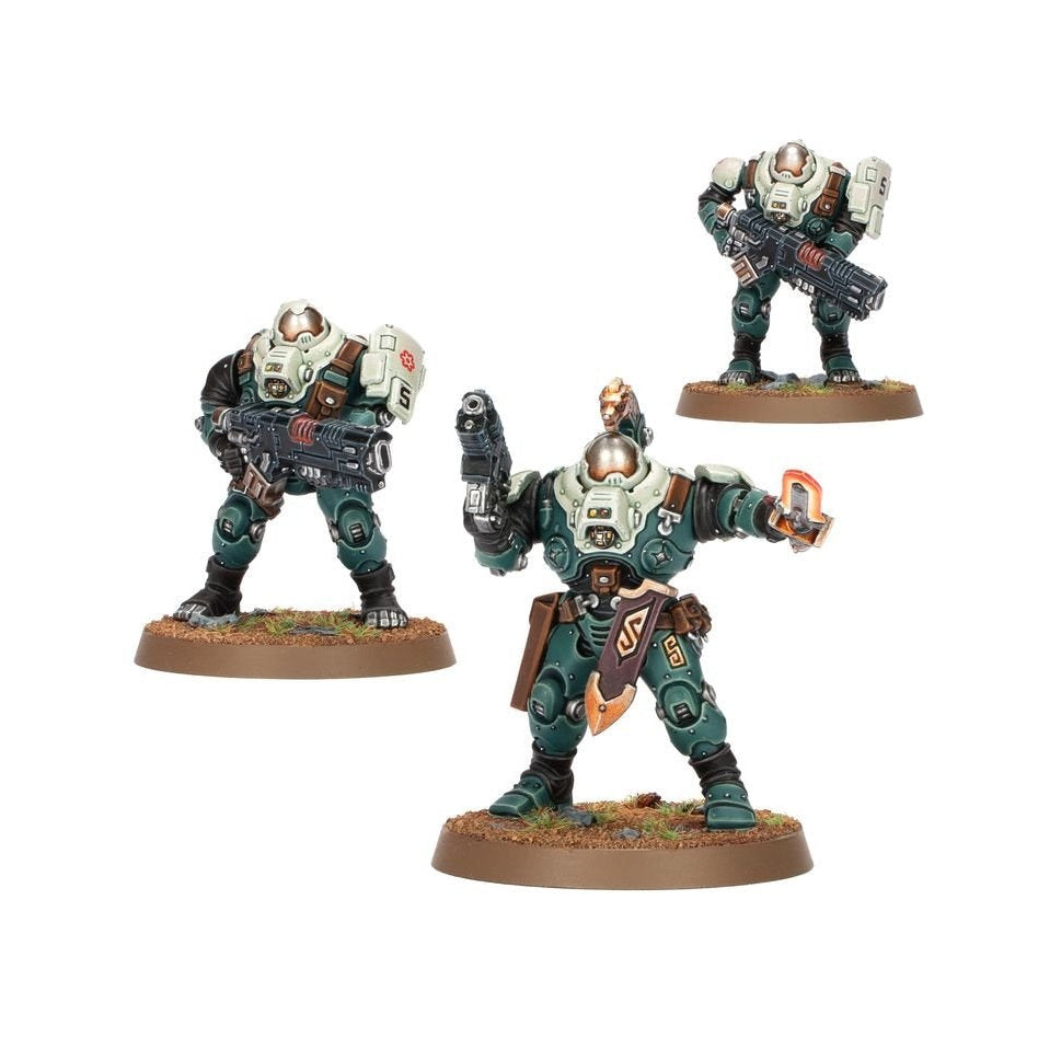 Warhammer 40,0000 Leagues of Votann Ironkin Steeljacks - 3 Citadel Miniatures - Games Workshop