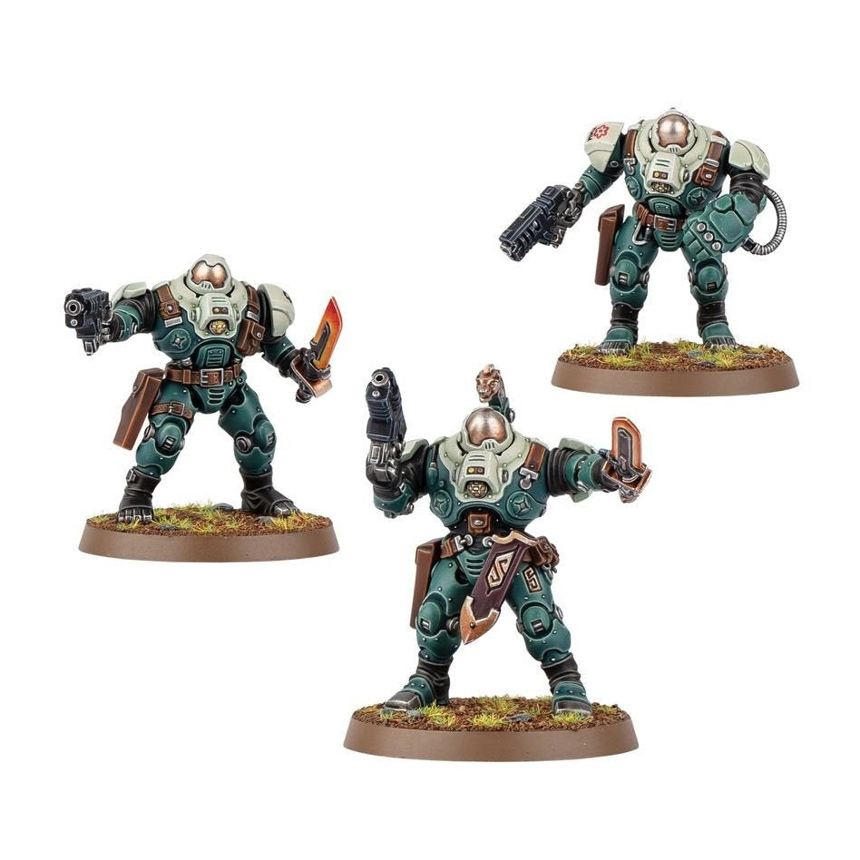 Warhammer 40,0000 Leagues of Votann Ironkin Steeljacks - 3 Citadel Miniatures - Games Workshop