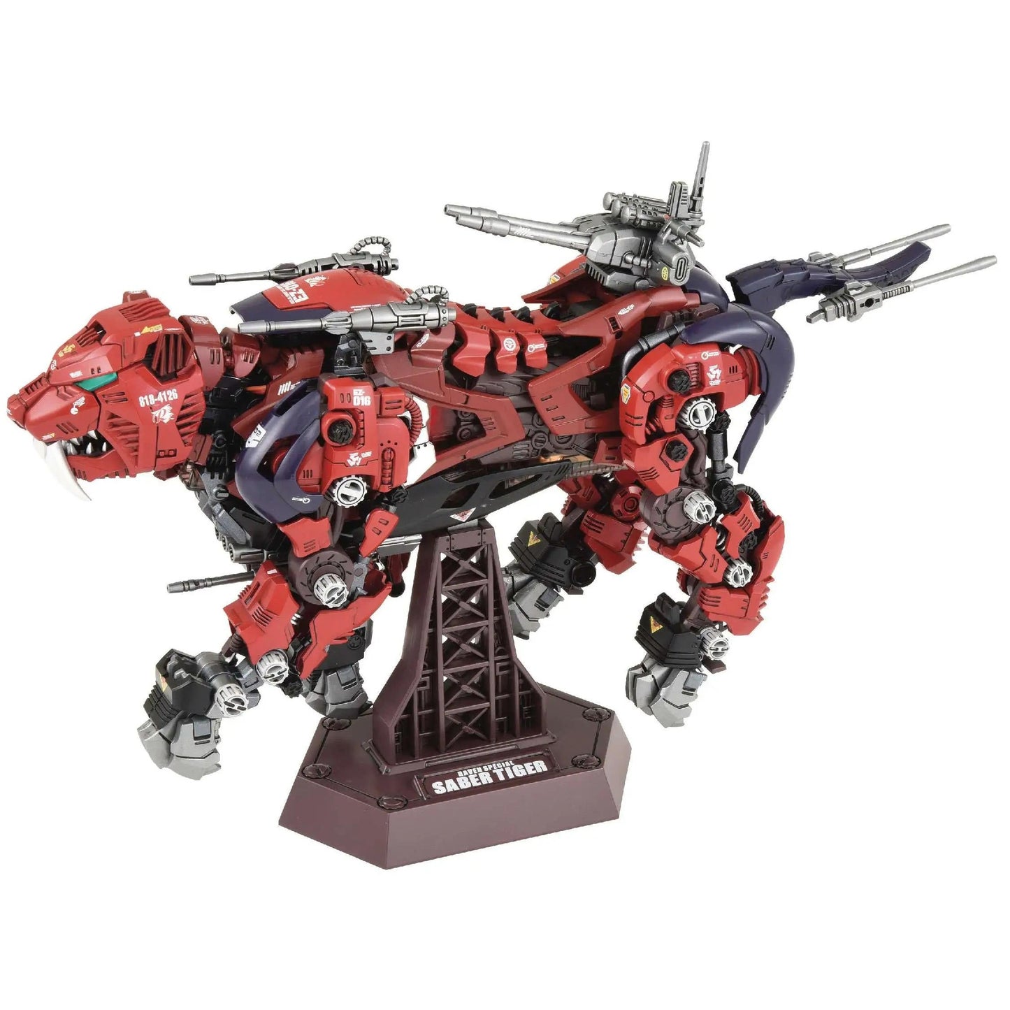 Zoids 40th Anniversary AZ-05 Saber Tiger 1/72 Scale Anime Figure Kit - Kotobukiya Zoids Highend Master Model