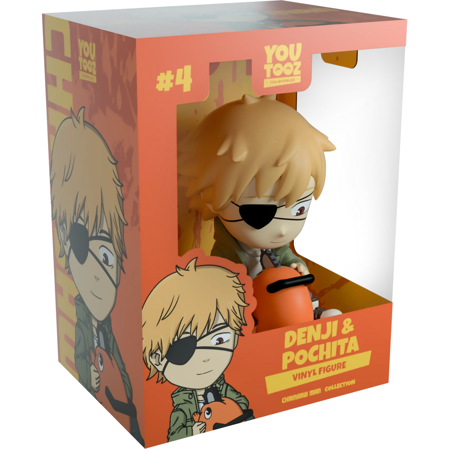 Chainsaw Man Denji & Pochita Vinyl Figure - Youtooz #4
