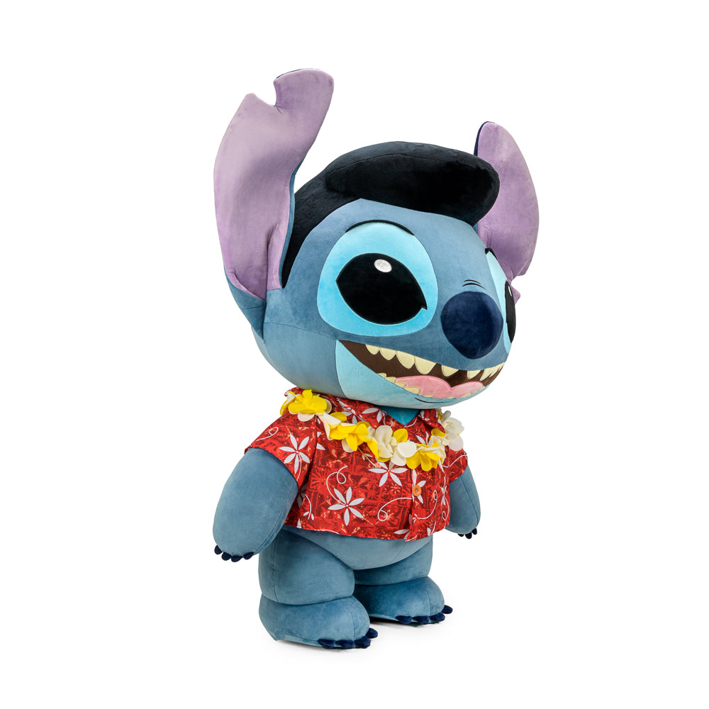 Lilo & Stitch Elvis Blue Hawaiian Stitch 4' Plush - Kidrobot Disney Stitch Inspired by Elvis Collection