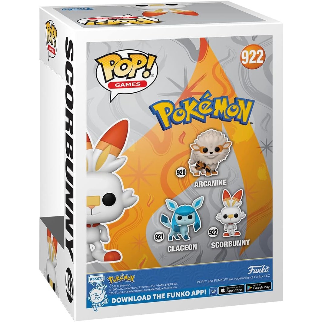 Pokemon Scorbunny Funko Pop! #922