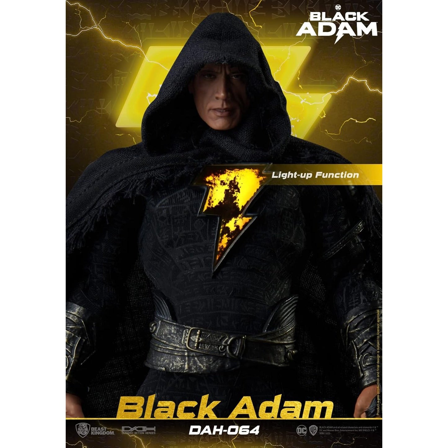 Black Adam 1/9 Scale Action Figure - DC, Beast Kingdom - Dynamic 8ction Heroes DAH-064